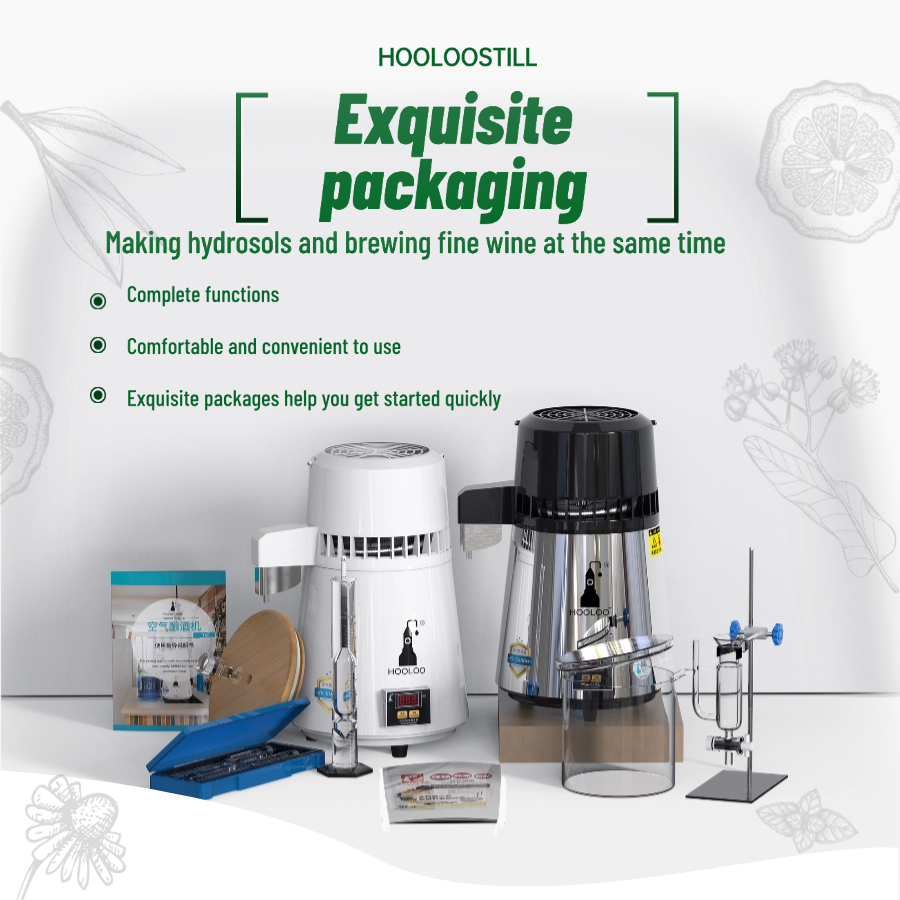 4L home Air water distiller Air-cooled(Lingxi)