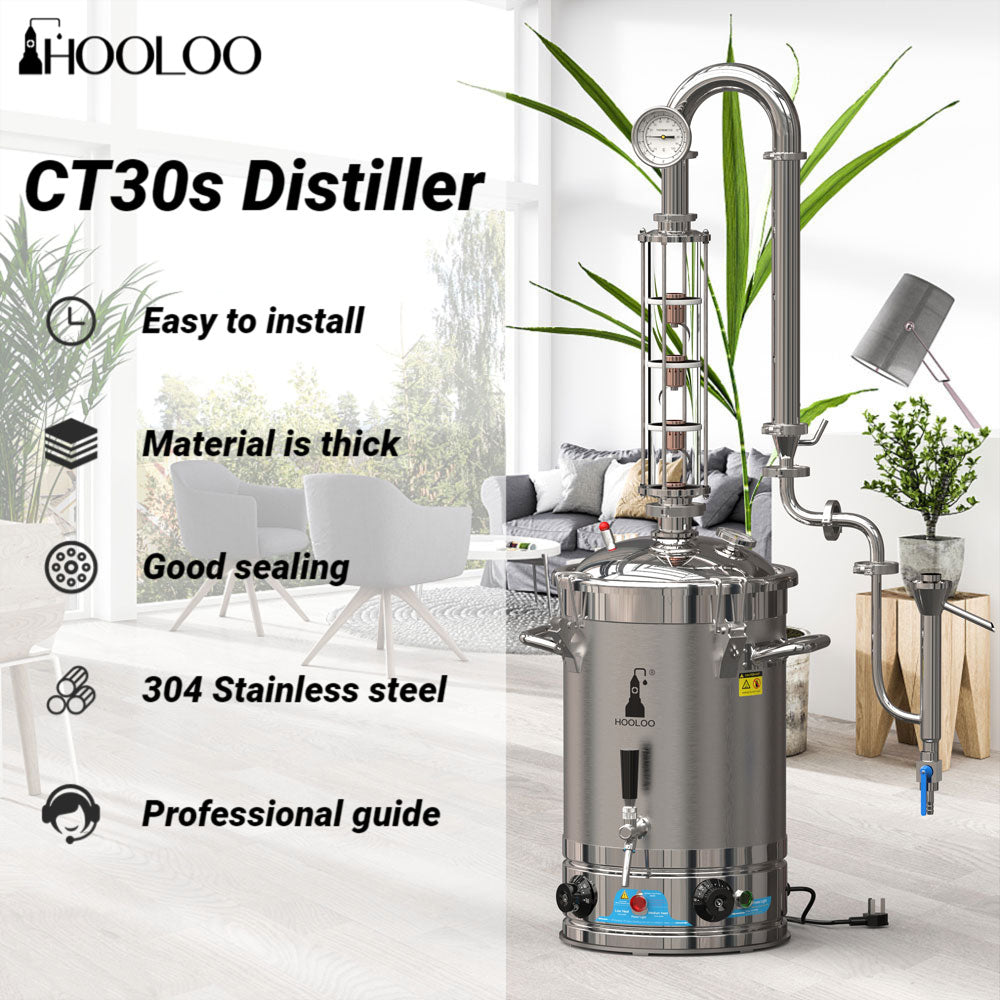 HOOLOO CT30sP-4&8 Distiller - Hooloo Distilling Equipment Supply