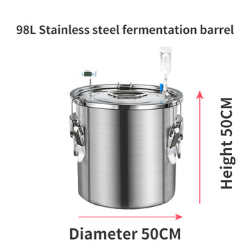 98L(25.9Gal)/170L(44.9Gal)/228L(60Gal) Stainless steel fermentation tank