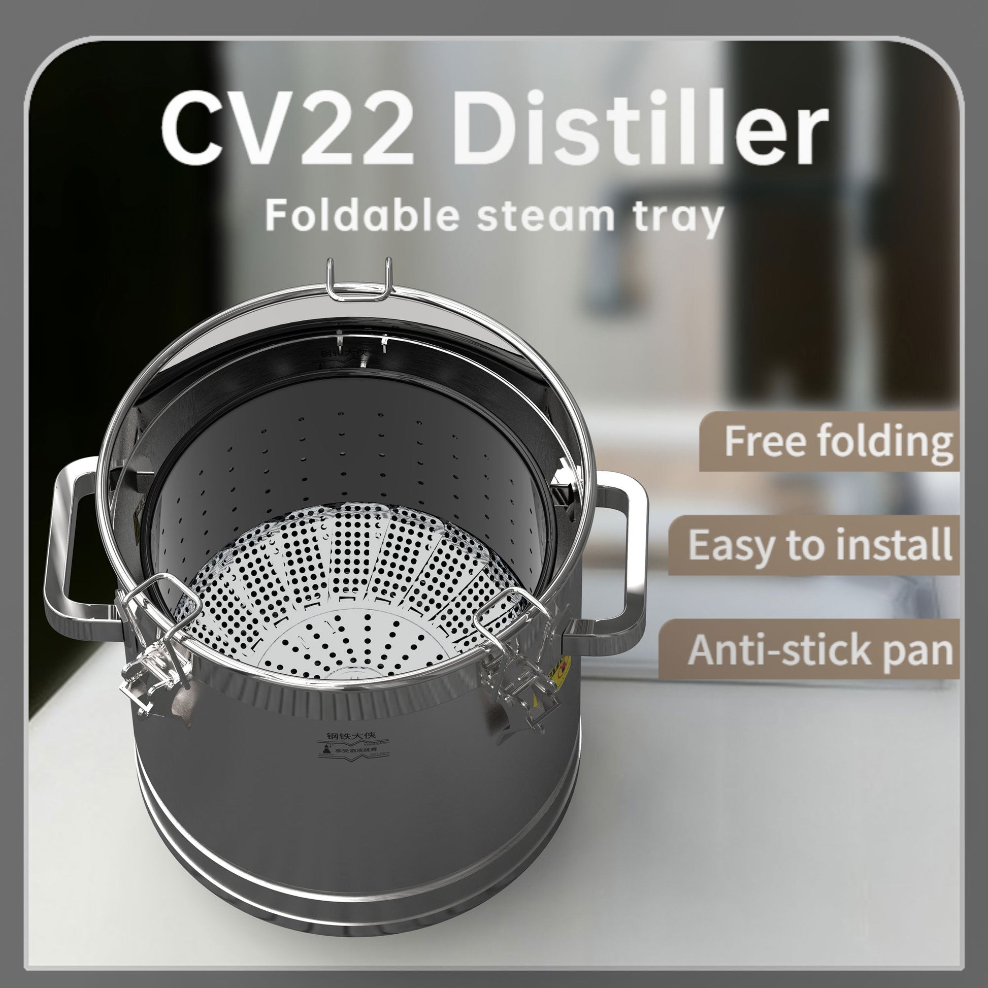 CV22 Distiller【Free shipping worldwide!】 - Hooloo Distilling Equipment Supply