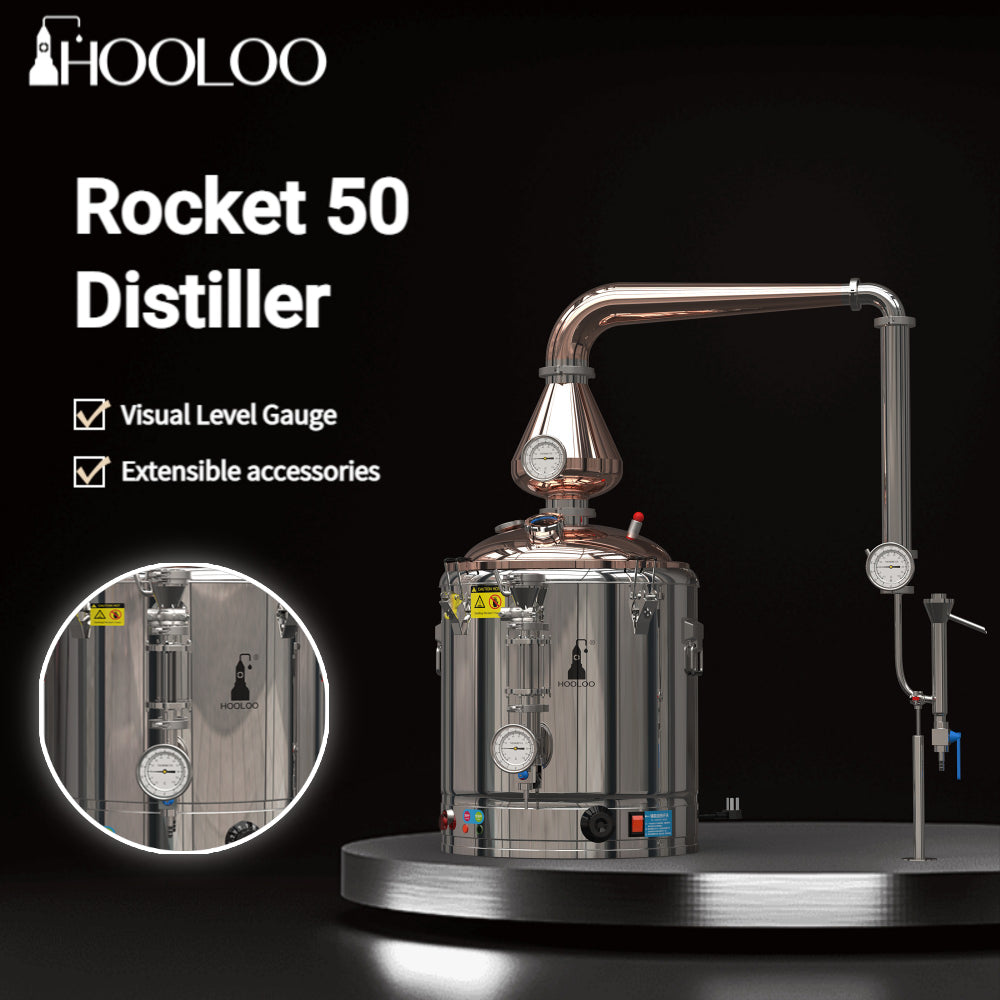 Rocket 50L Distiller - Hooloo Distilling Equipment Supply