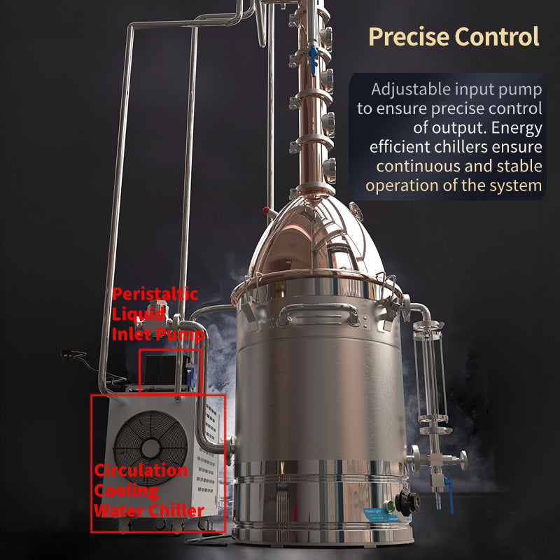 Home/Lab Copper Continuous Distiller - Hooloo Distilling Equipment Supply