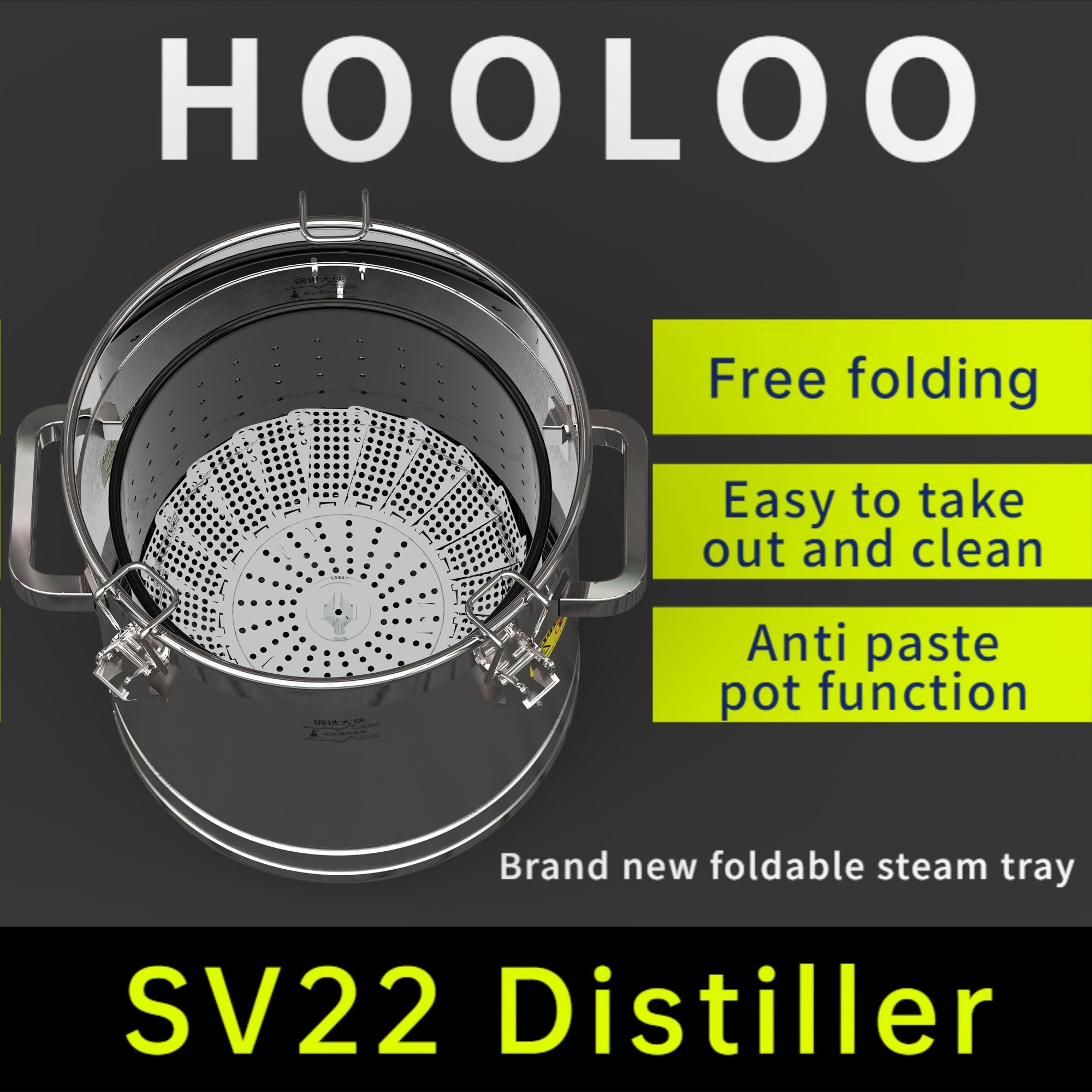 SV22 Distiller【Free shipping worldwide!】 - Hooloo Distilling Equipment Supply