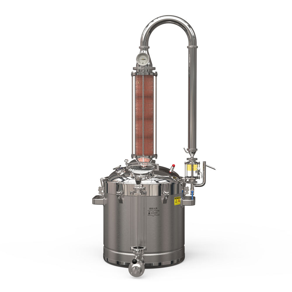 DW100 Distiller Hydrosol Essential Oil Extractor - Hooloo Distilling Equipment Supply