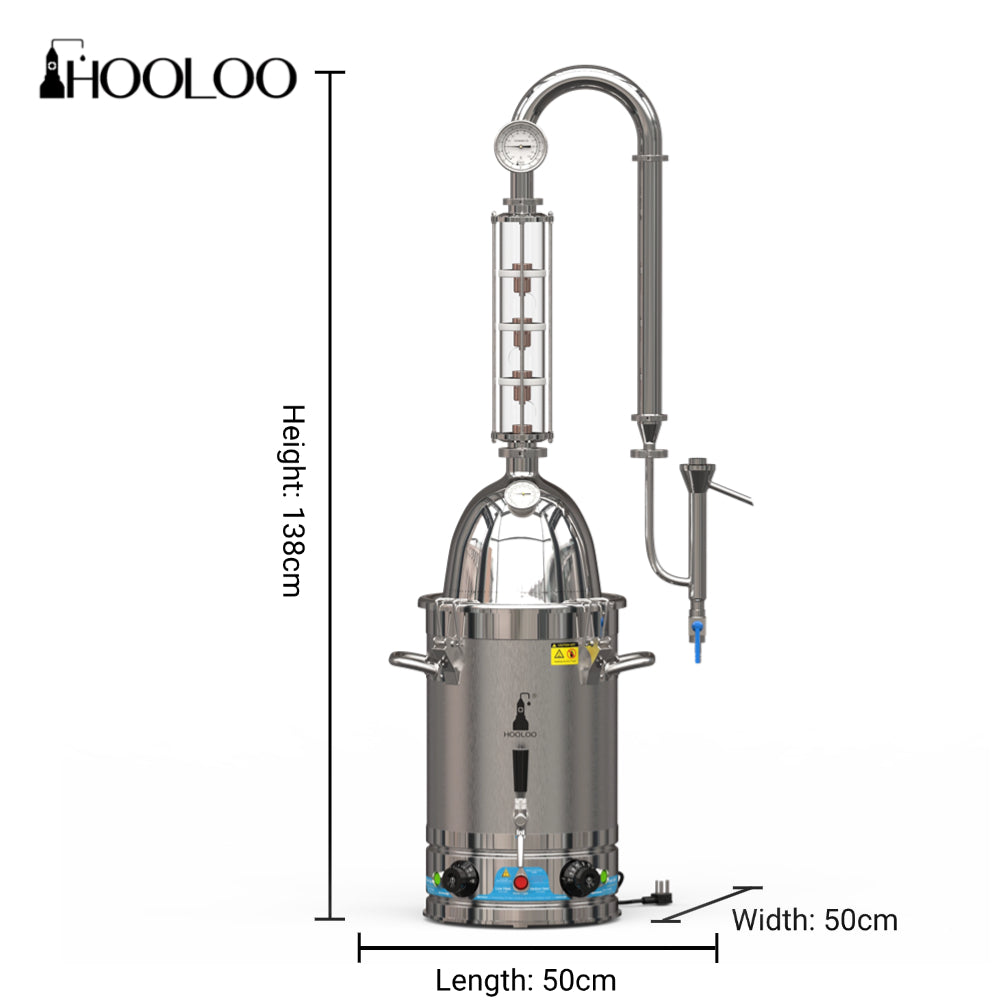 Hooloo Distiller Still 6.3Gal (24L) (SV-30-110V)