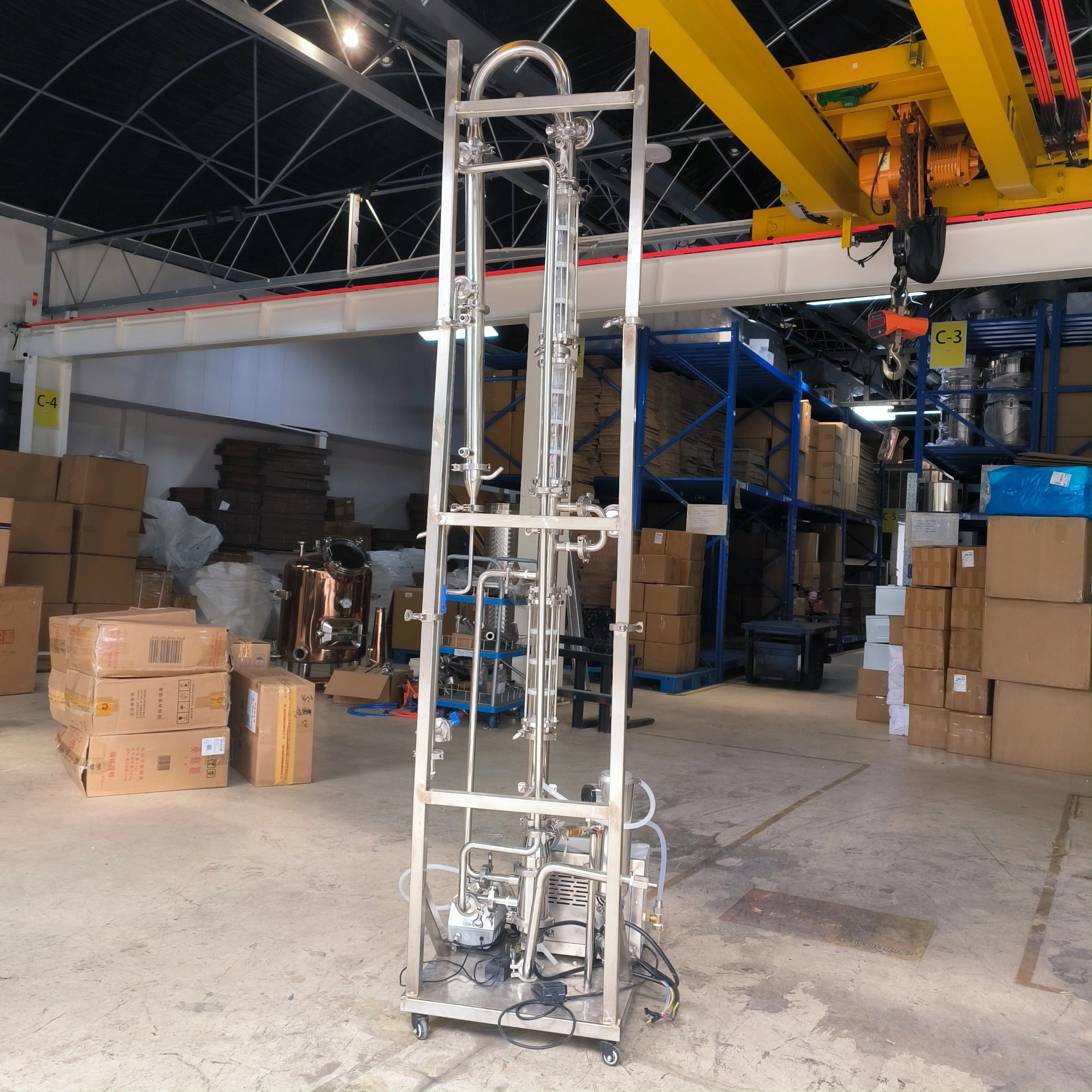 HOOLOO Small-Scale Continuous Distiller