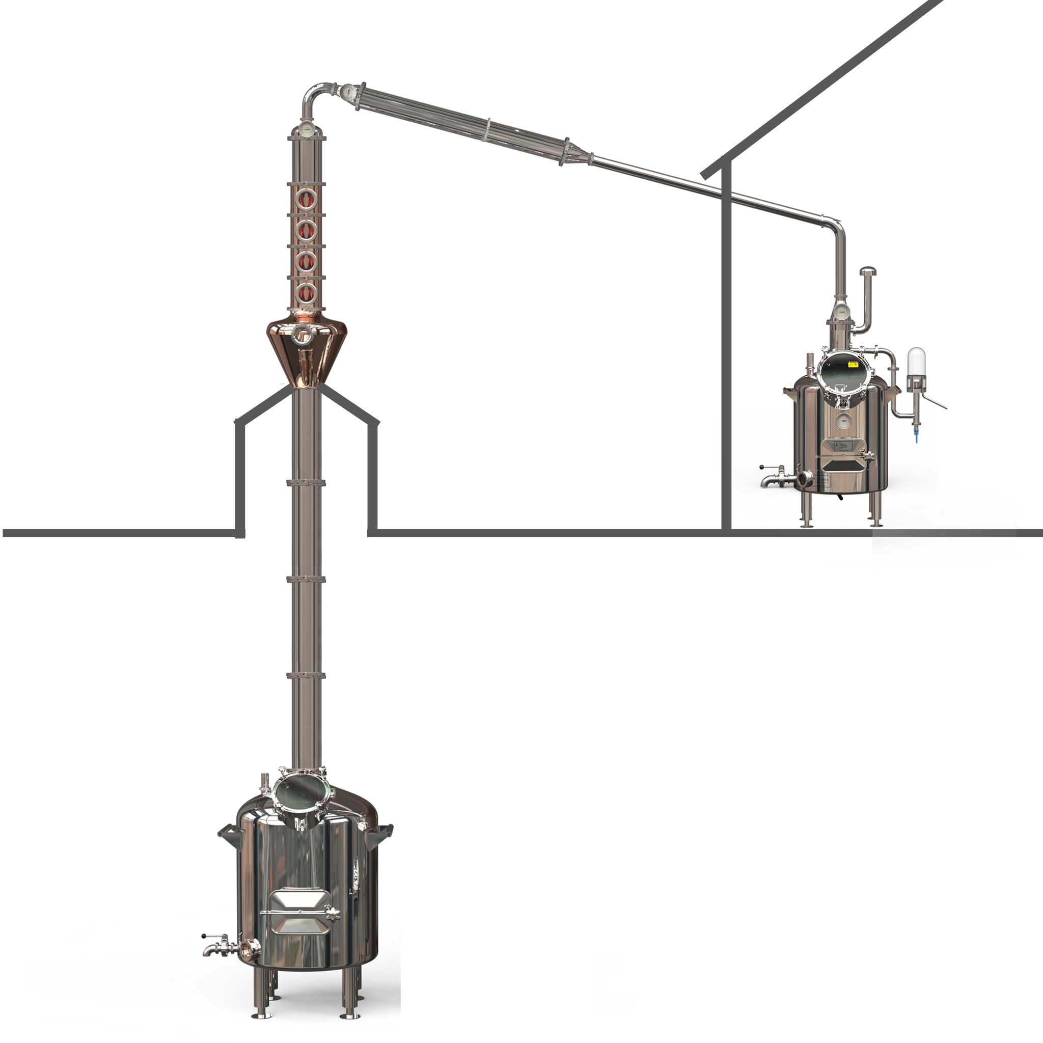 CS300+customization - Hooloo Distilling Equipment Supply