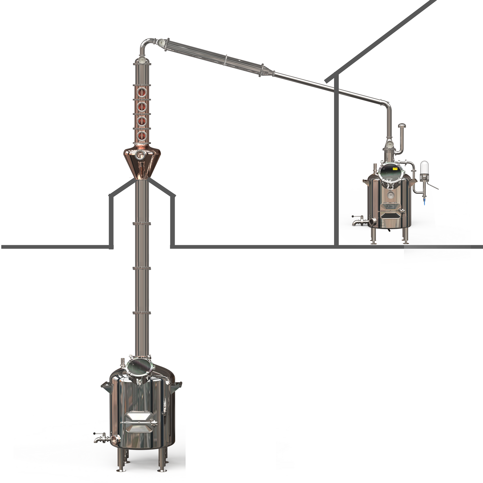 CS300+customization - Hooloo Distilling Equipment Supply