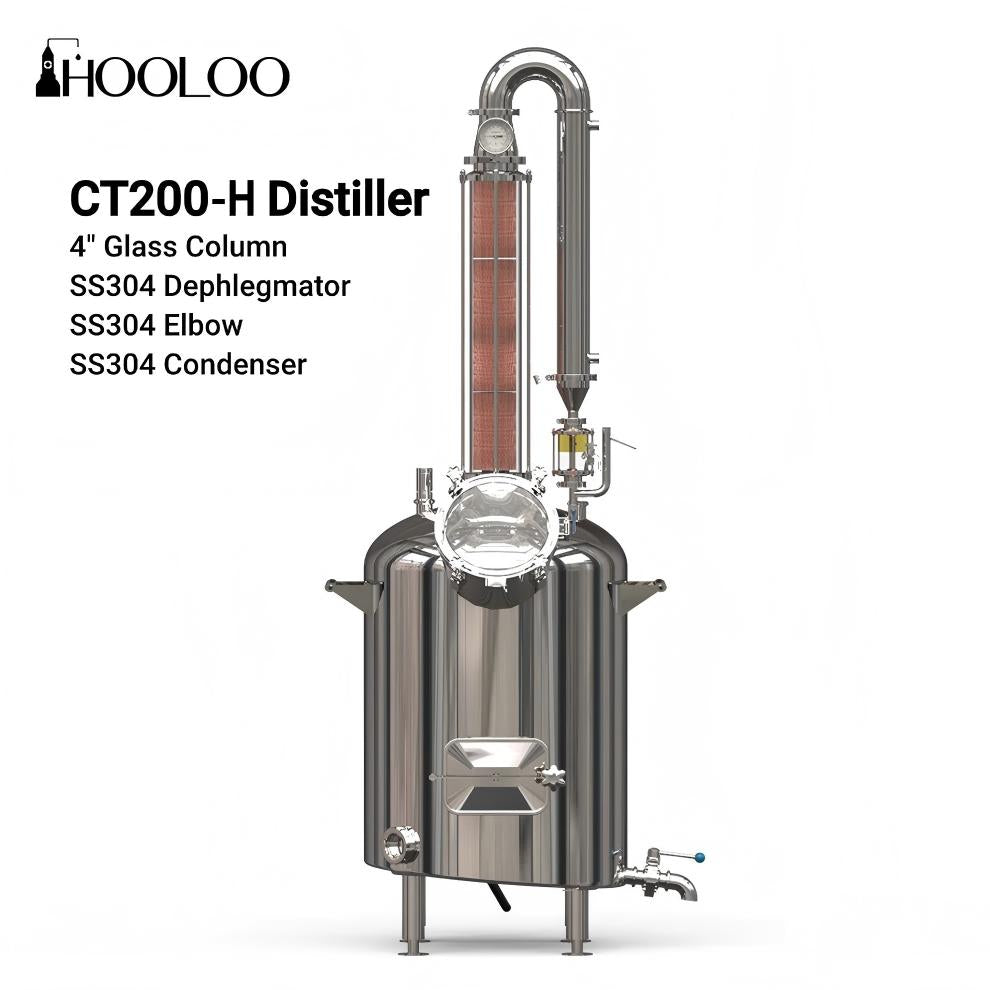 HOOLOO 200L Distiller With Stirring Motor 53 Gallon（FOB)