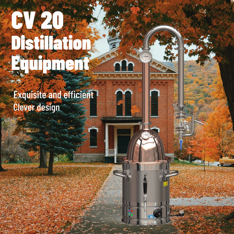 CV20/30/65 Distiller For Essential Oils & Hydrosol