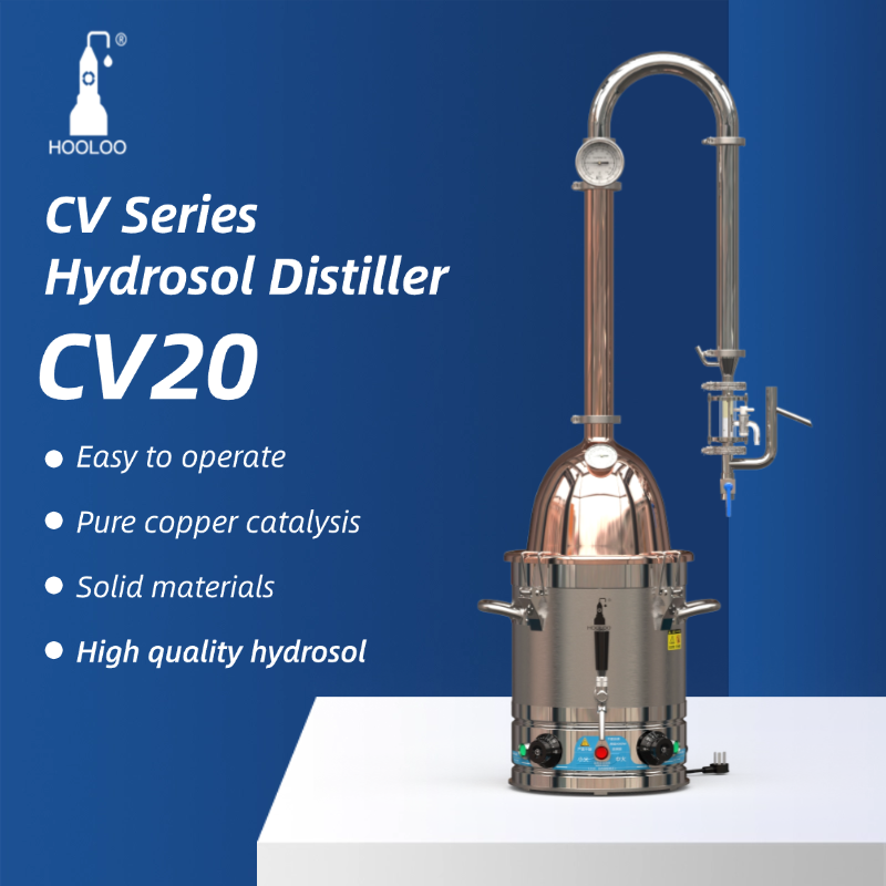 CV20/30/65 Distiller For Essential Oils & Hydrosol
