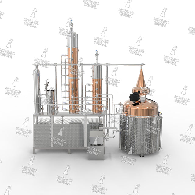 400L Copper Distillation Equipment - Type II - Hooloo Distilling Equipment Supply