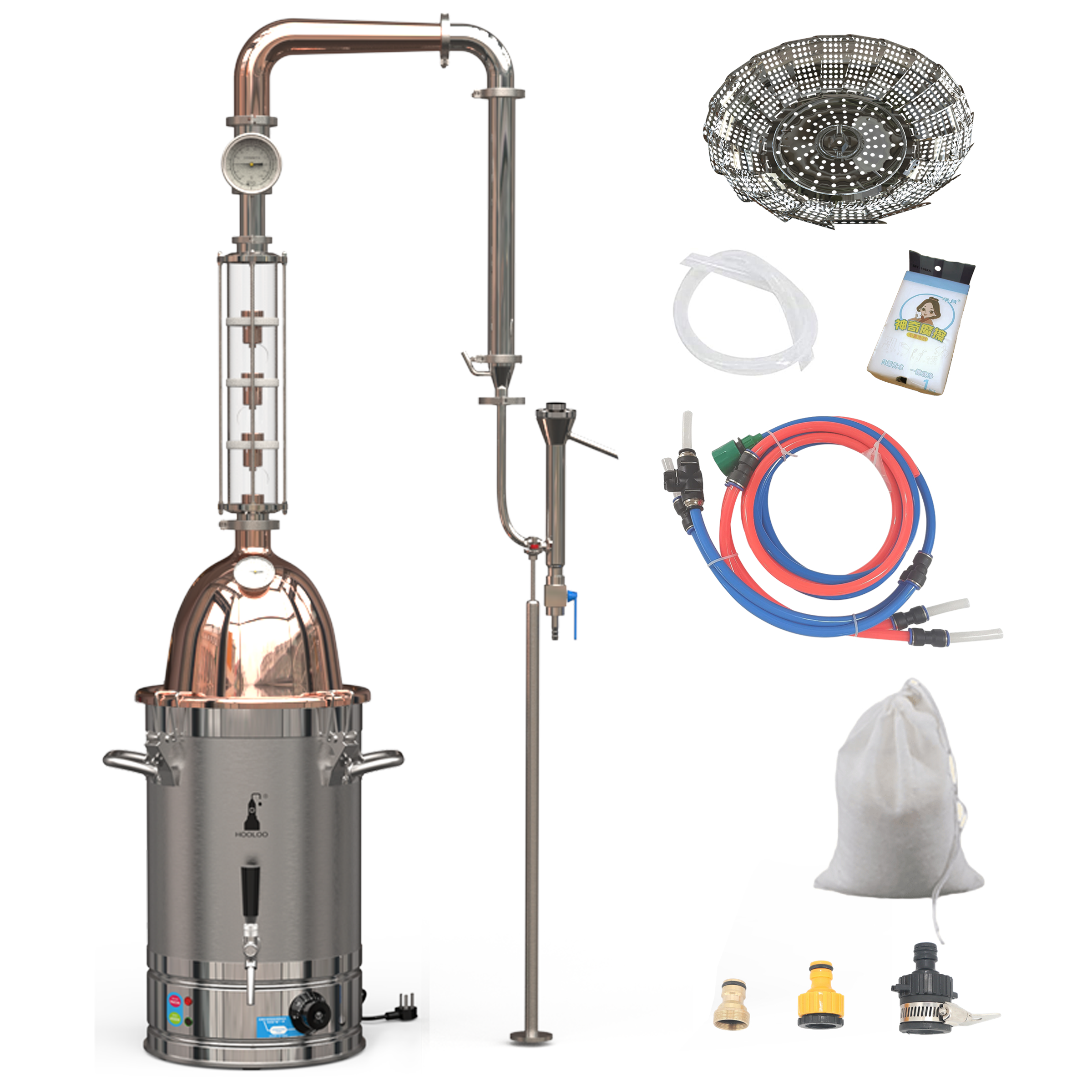 RT30 Pot Distiller - Hooloo Distilling Equipment Supply