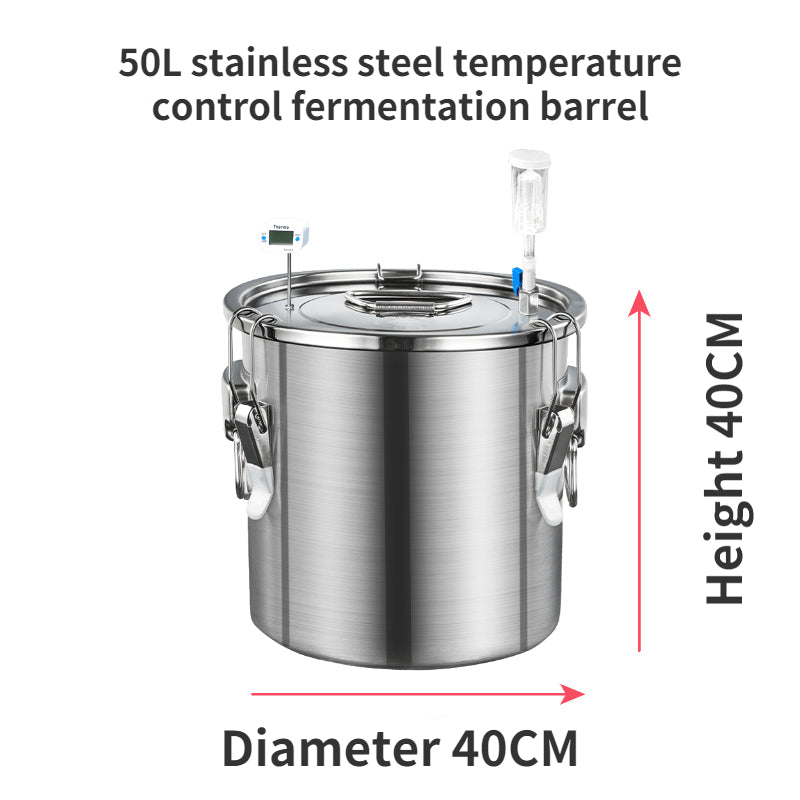 Stainless steel fermentation tank - Hooloo Distilling Equipment Supply