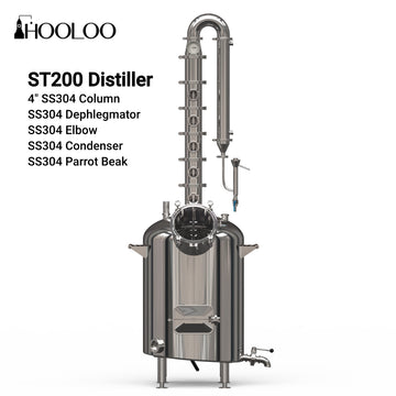 HOOLOO 200L Distiller With Stirring Motor 53 Gallon（FOB)