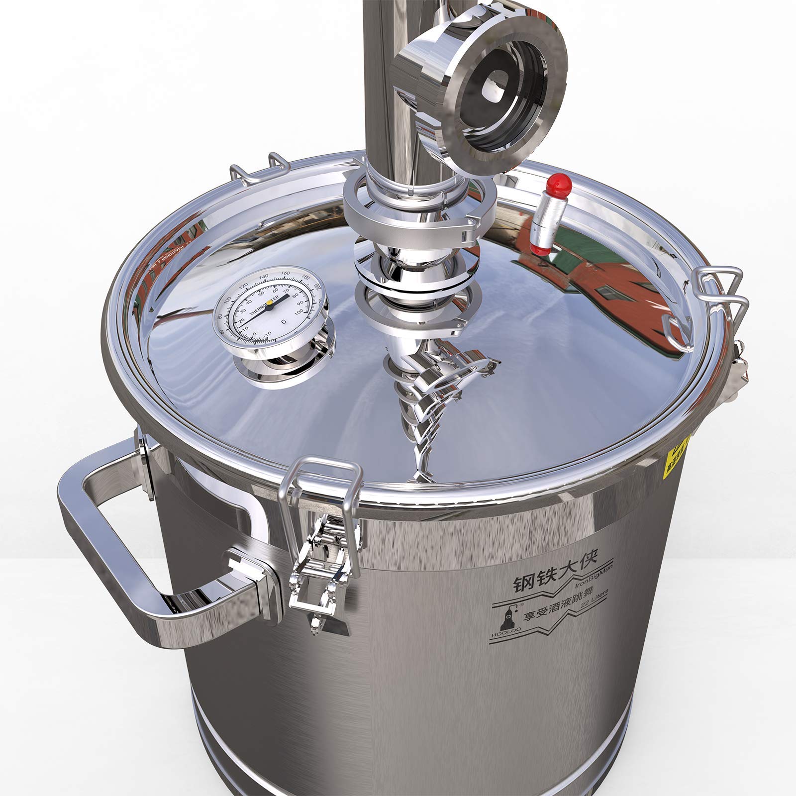 22L Stainless Steel Distiller(ST22) 【Free shipping worldwide!】 - Hooloo Distilling Equipment Supply